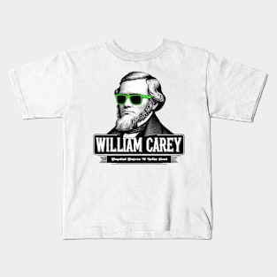 "William Carey: Baptist Before It Was Cool" - Retro Missionary Tee Kids T-Shirt